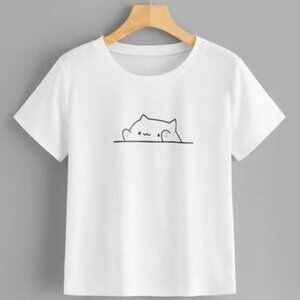 Cute cat t shirt